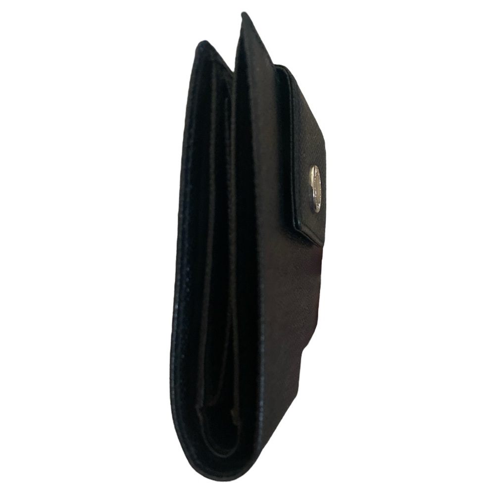 BVLGARI Black Leather Bifold Unisex Wallet - Picture 8 of 10